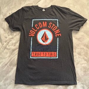 Volcom Stone Black Graphic T-Shirt
